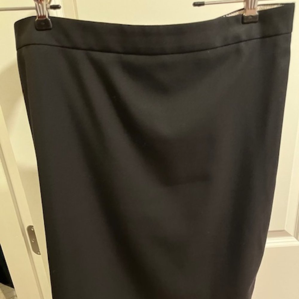 J. Crew No. 2 Pencil Skirt, Black, Size 10